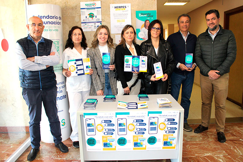 La Gerencia de Atención Integrada de Alcázar de San Juan impulsa una campaña para fomentar el uso de la APP del SESCAM en la solicitud de citas previas