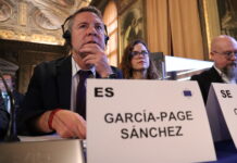 García-Page resalta “el consenso en las grandes estrategias” entre las regiones europeas y su respaldo a la postura autonómica en materia hídrica