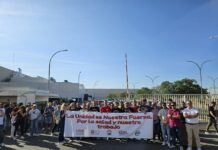 La plantilla de Vestas consigue parar la producción en la primera jornada de huelga completa