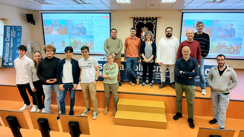 El IES Alfonso VIII y el IES Albasit ganan la Olimpiada de Ingeniería en la Edificación de la UCLM