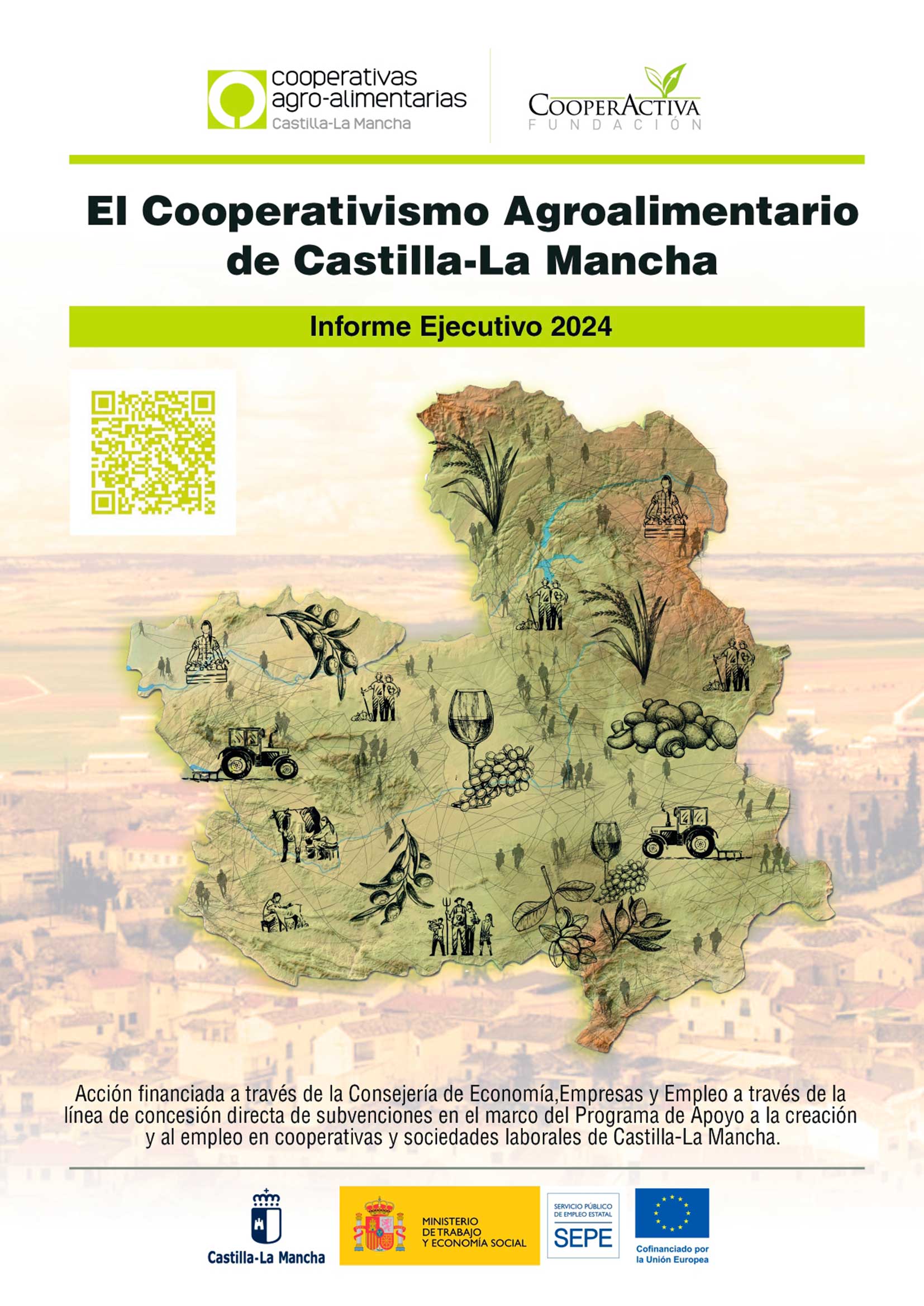 Cooperativas Agro-alimentarias Castilla-La Mancha presenta el informe “El Cooperativismo Agroalimentario de Castilla-La Mancha. Informe Ejecutivo 2024”