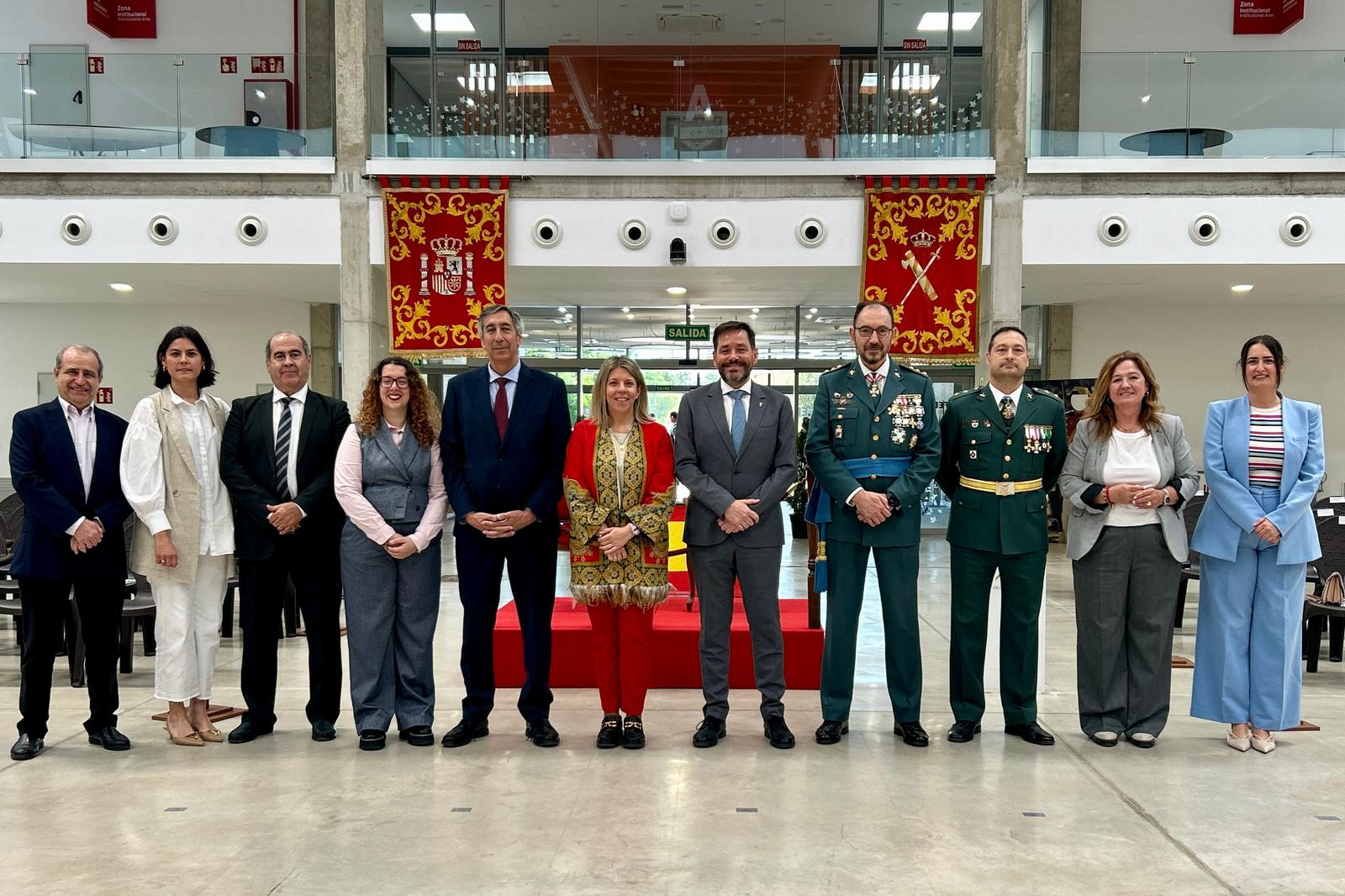 Inmaculada Jiménez felicita al Cuerpo de la Guardia Civil de Ciudad Real en su 181 aniversario de su fundación