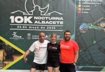 Gran espíritu competivo del JM Serna Seguros en la 10K Nocturna de Albacete y en la 10K de Pedro Muñoz