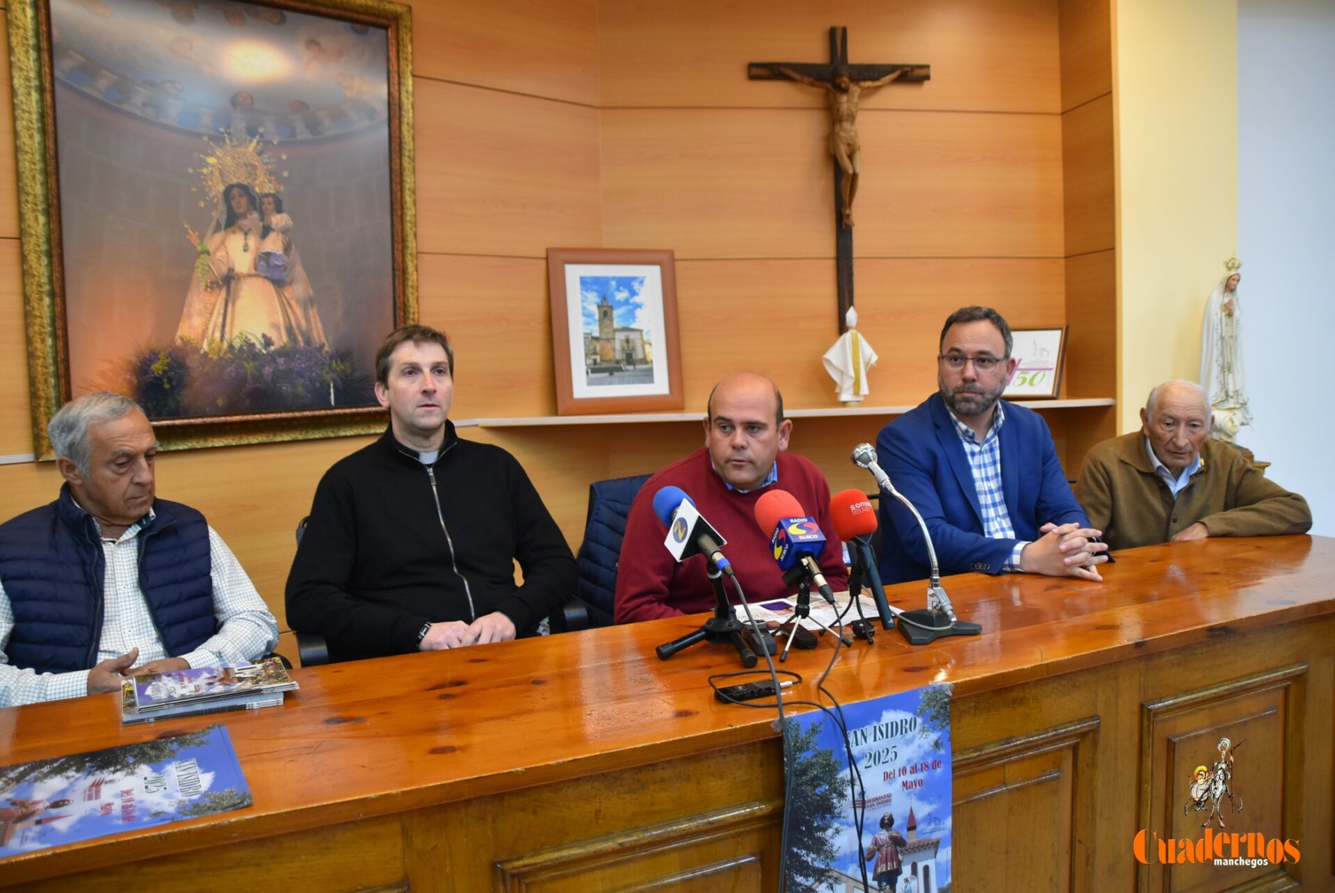 Presentado el programa de actividades de San Isidro Labrador 2025 cuyo pregonero será Álvaro Rubio