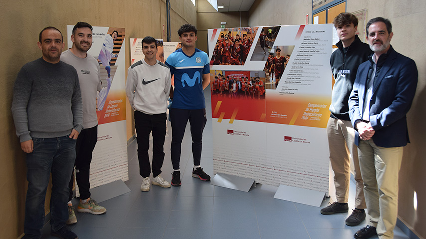 La UCLM acoge en Albacete una exposición sobre los logros obtenidos en los Campeonatos de España Universitarios 2024