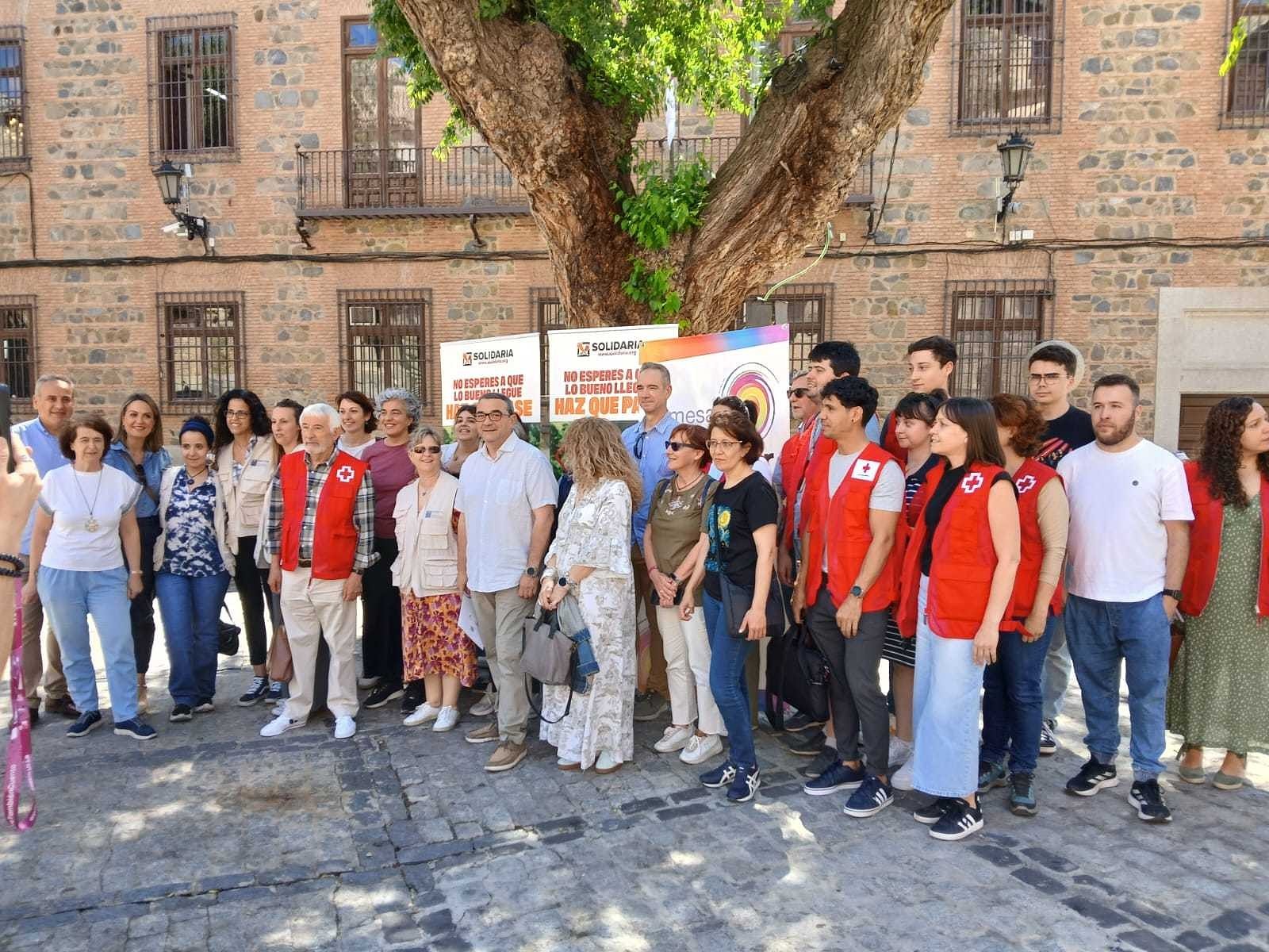 El tercer sector destaca el compromiso de la sociedad regional marcando la X Solidaria  