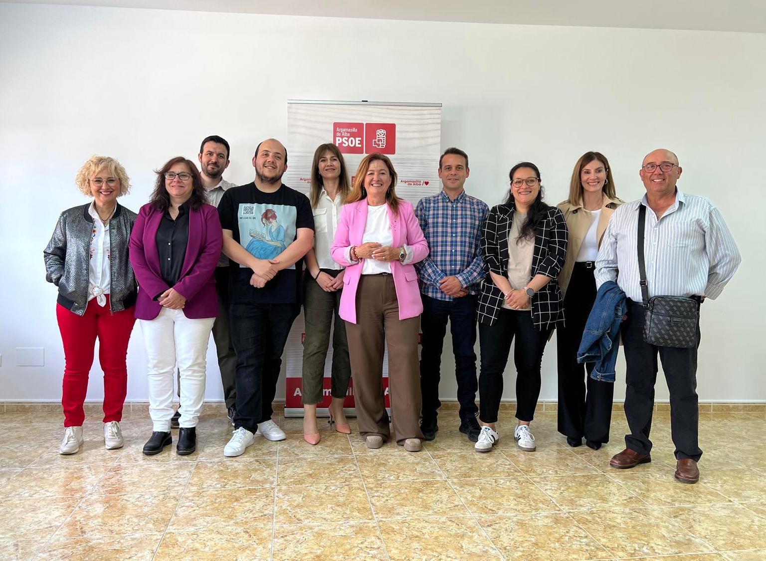 El PSOE de Argamasilla de Alba renueva su compromiso con la militancia y con la ciudadanía con nuevos retos