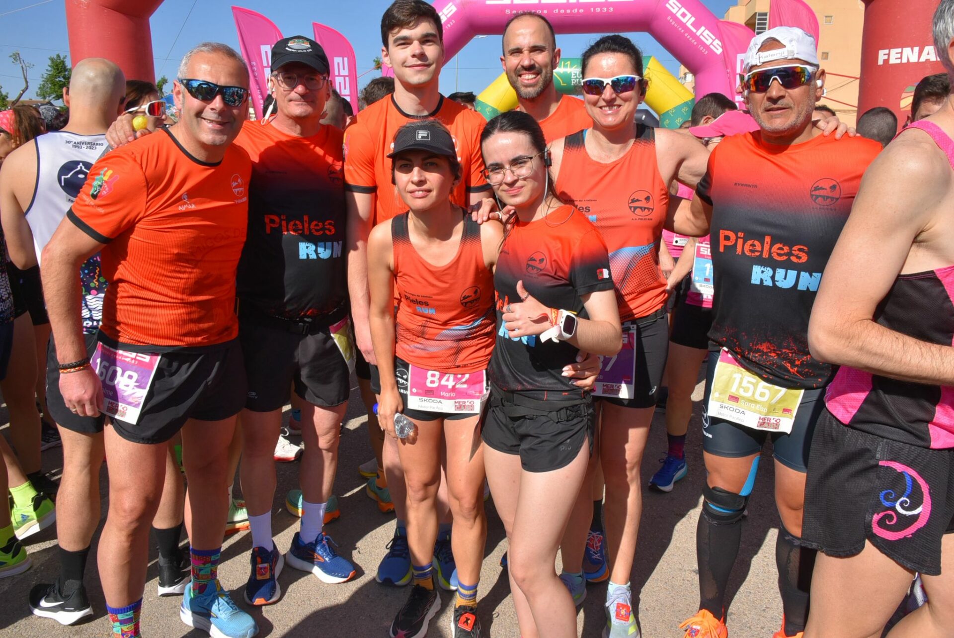 Los Pieles Run brillan en asfalto y montaña: gran actuación en la 10K de Manzanares y el Trail de Jorquera