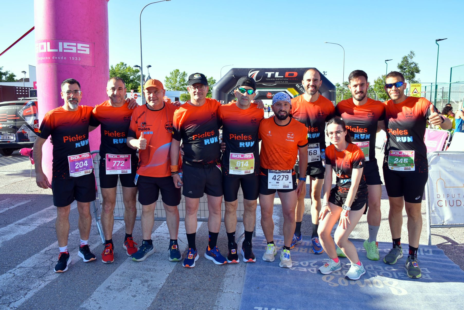 Los Pieles Run dejan su huella en asfalto y montaña en la 10K Nocturna de Albacete y la 10K de Pedro Muñoz
