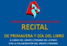 Los grupos literarios Ateneo de Alcázar de San Juan y La Media Fanega de Tomelloso ofrecerán un Recital poético de Primavera y Día del Libro