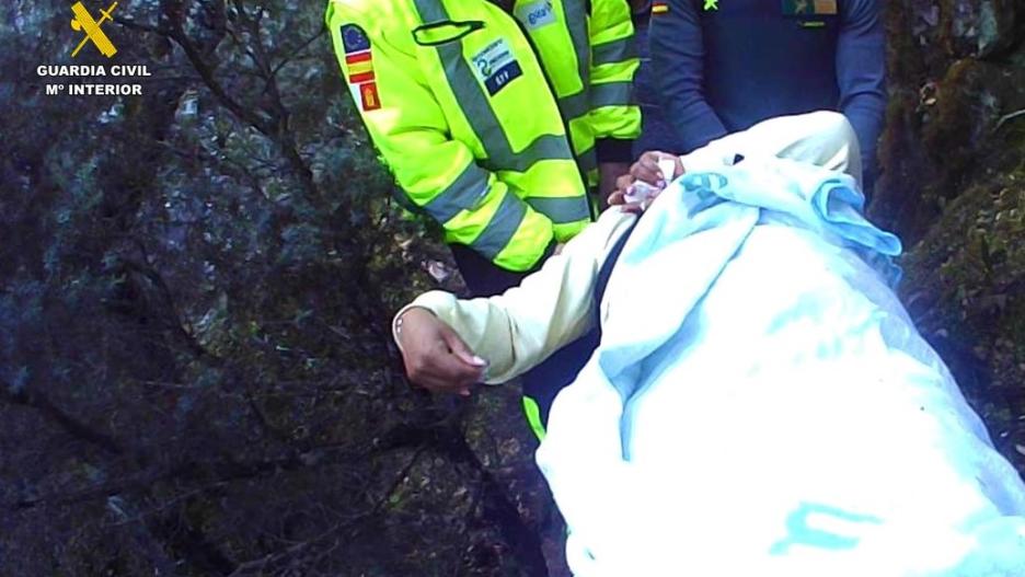 Rescatan a una senderista de 53 años tras accidentarse en el término municipal de Fuencaliente