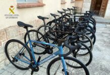 Detienen a una persona tras el robo de 8 bicicletas valoradas en 33.000 euros
