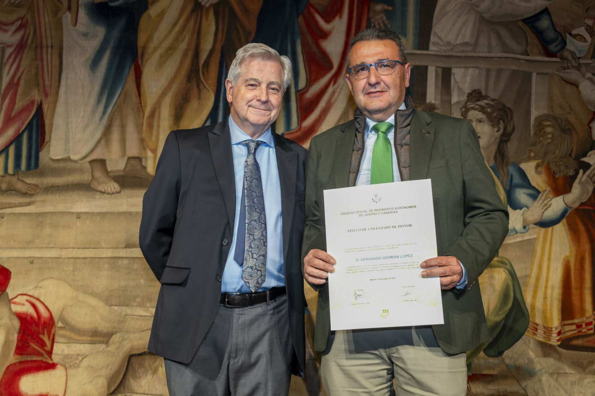 Los ciudadrealeños Calatrava Ingenieros y Servando Germán, premiados por el Colegio de Ingenieros Agrónomos de Centro y Canarias