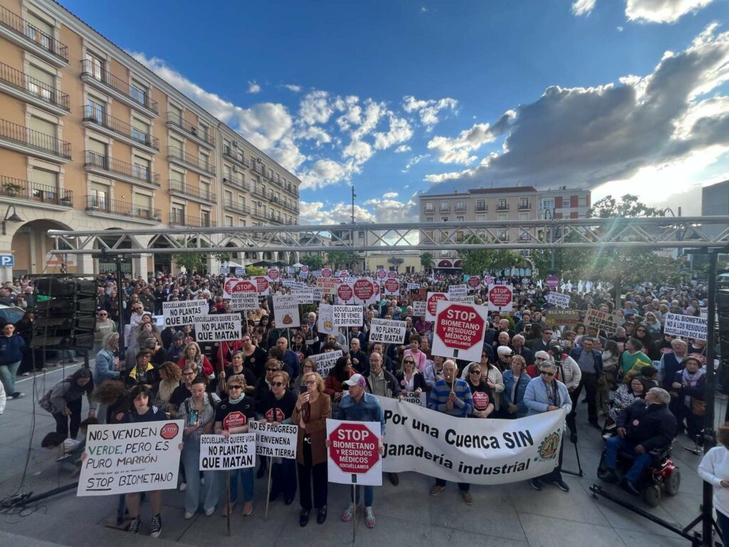 socuellamos basta ya biomertano