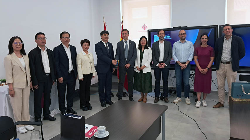 La UCLM y Universidad de Taizhou exploran vías de colaboración académica y científica