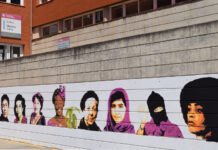 La UCLM volverá a pintar el mural vandalizado con ataques islamófobos en el campus de Cuenca