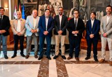 Valverde valora ante una delegación de la Diputación y varios municipios de Granada el modelo de gestión de EMASER como ejemplo de eficacia en el medio rural