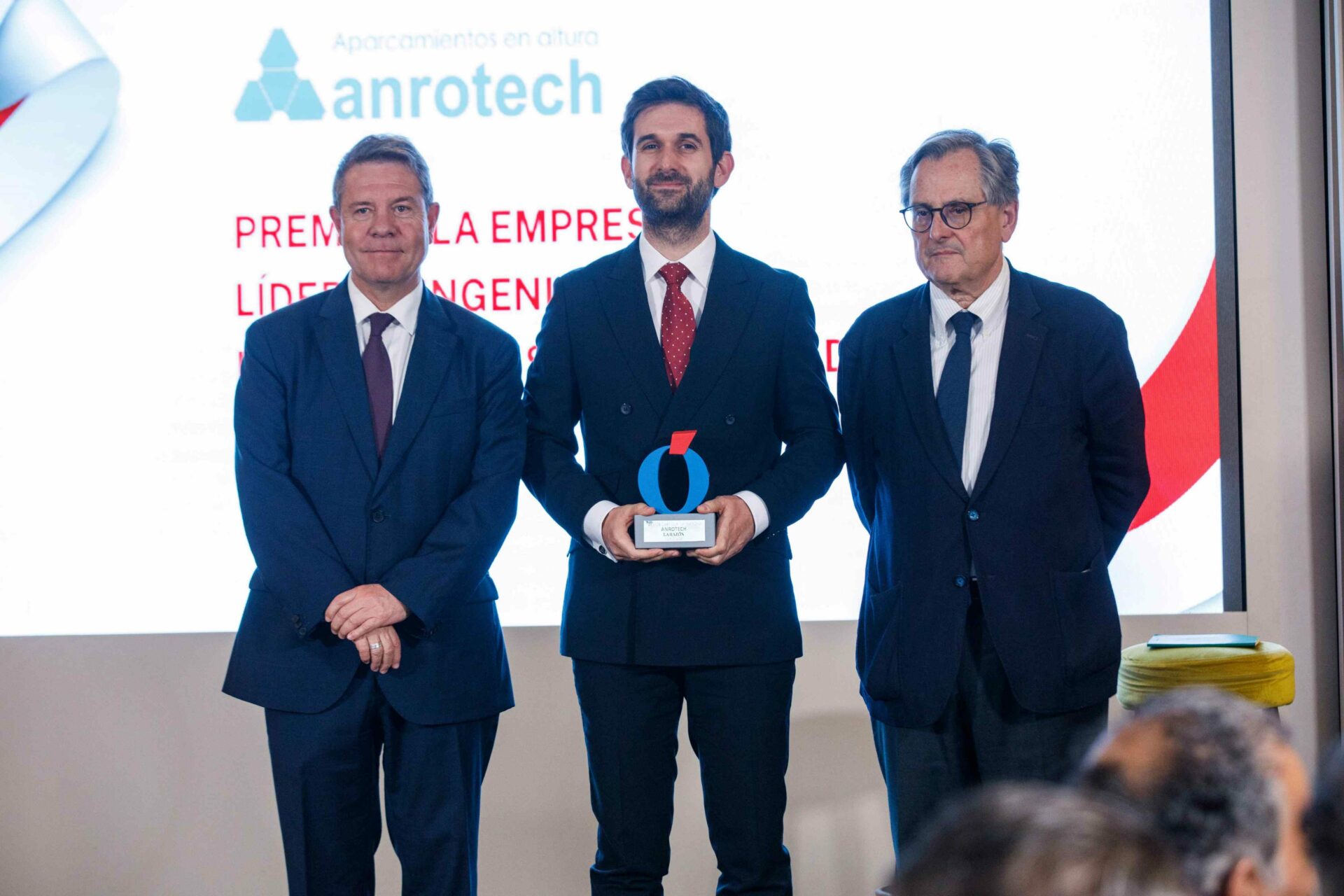 Anrotech recibe el Premio a la Empresa Líder en Ingeniería, Innovación y Sostenibilidad en los I Premios Castilla-La Mancha 