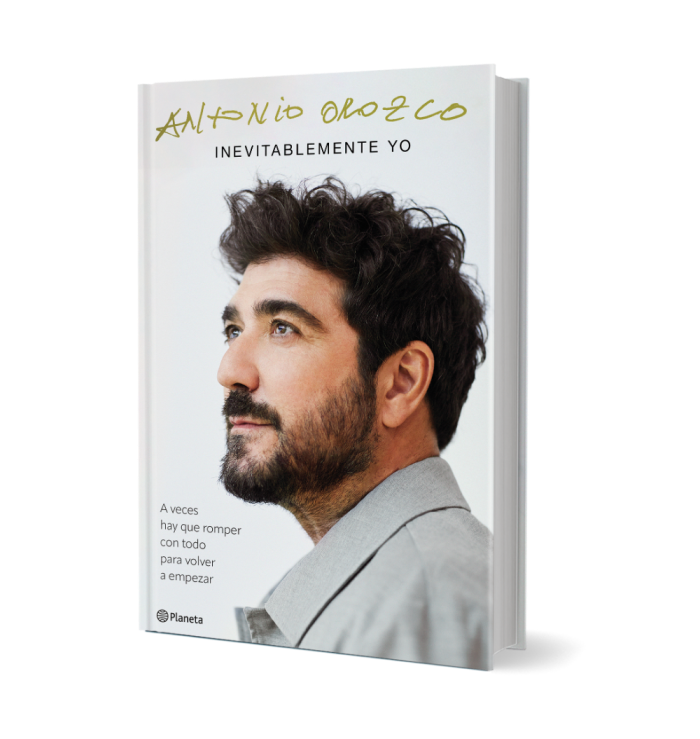 Antonio Orozco publica Inevitablemente yo, el relato más valiente y personal de su vida