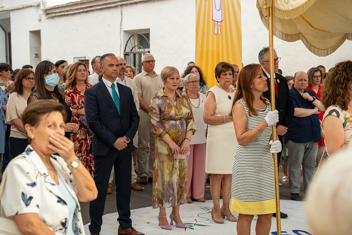 Argamasilla de Alba celebró la tradicional procesión del Corpus Christi