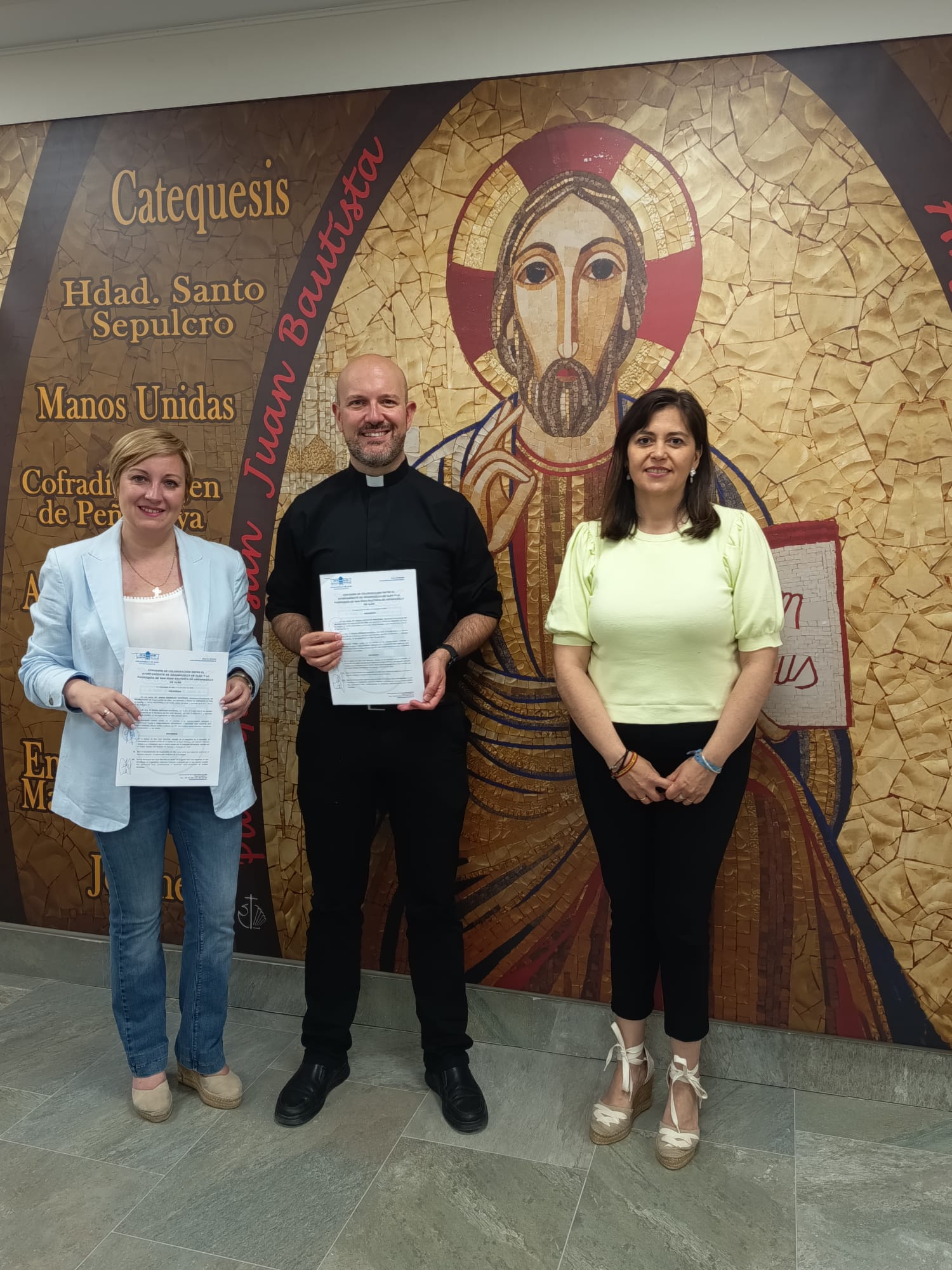 El Ayuntamiento de Argamasilla de Alba y la Parroquia de San Juan Bautista firman un convenio para la promoción del turismo cultural y la conservación del patrimonio