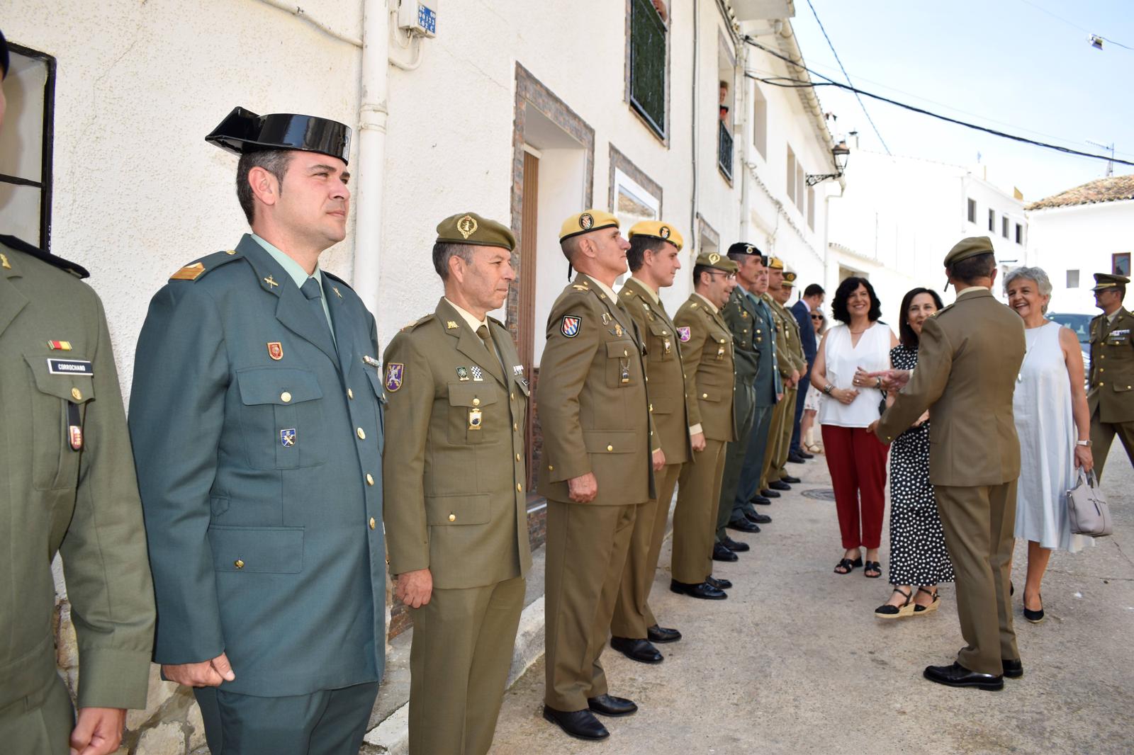 La ayuda de las Fuerzas Armadas durante la DANA, reconocida hoy en Mira