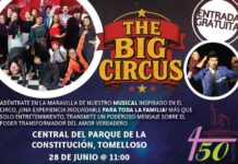 The Big Circus llega a Tomelloso dentro de los actos programados para conmemorar los 450 años de historia de la Asunción de Nuestra Señora