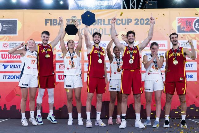 España se proclama campeona del mundo de baloncesto 3x3