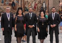 Núñez lamenta que en los corrillos durante el Corpus solo se hable de la corrupción del PSOE y de si Page acabará con la legislatura