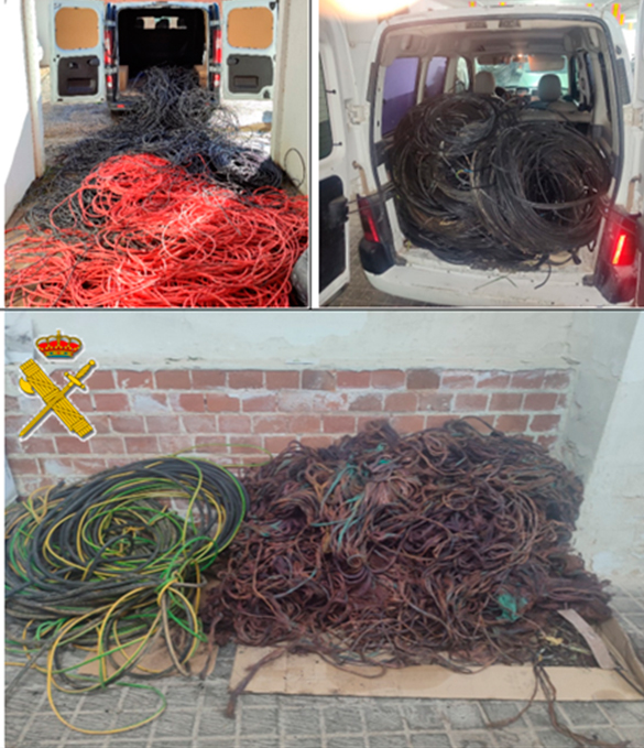 Detenidas seis personas por la Guardia Civil por la comisión de delitos de robo con fuerza