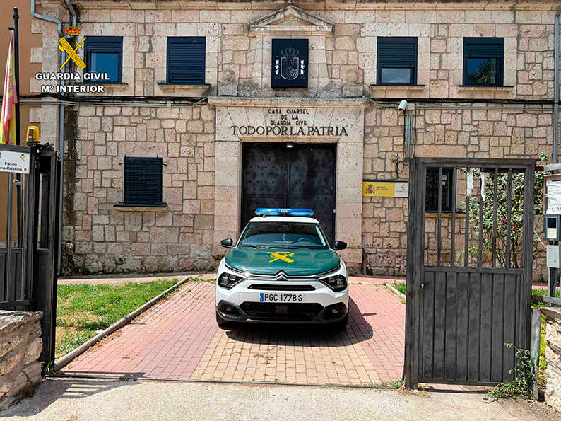La Guardia Civil detiene en Brihuega a dos personas por los delitos de estafa, robo, amenazas, daños y hurto