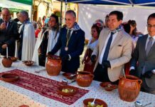 Valverde reafirma el compromiso de la Diputación con la ciudad de Puertollano en la celebración de su Santo Voto y anuncia el incremento de hasta un millón de euros para las obras del Paseo del Bosque