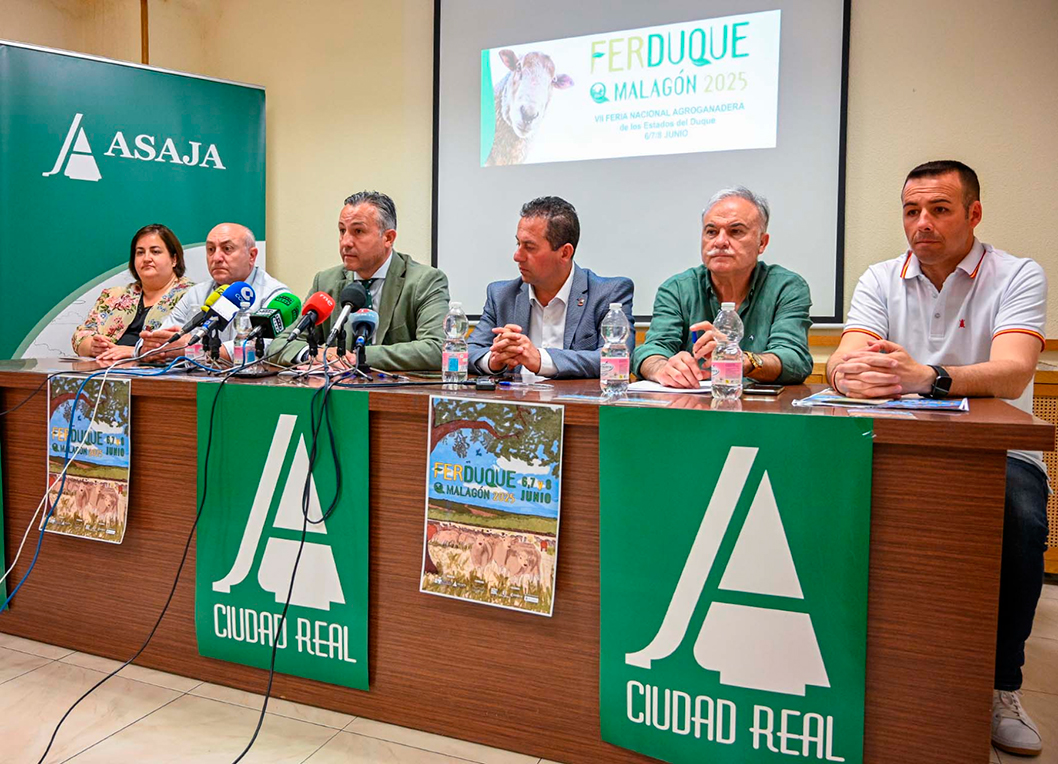 La Diputación de Ciudad Real respalda la séptima edición de la Feria Nacional Agroganadera de los Estados del Duque (FERDUQUE), que se celebrará en Malagón entre el 6 y el 8 de junio