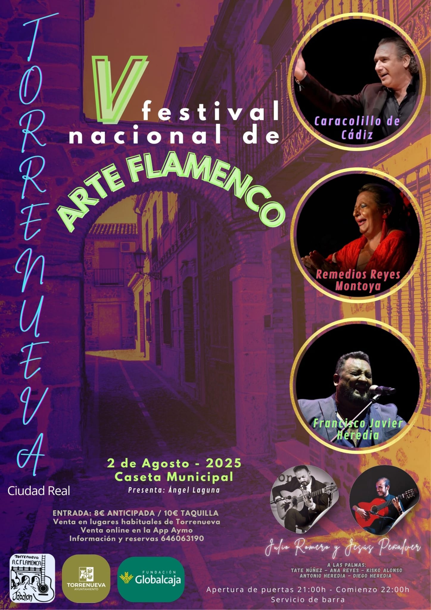 Presentado el cartel del V Festival Nacional de Arte Flamenco de Torrenueva