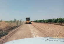 Iniciada en Tomelloso la reparación integral de caminos rurales con maquinaria de la Diputación Provincial