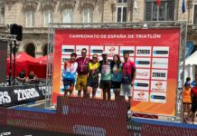 El atletismo tomellosero está de enhorabuena: Laura Gallego campeona nacional de triatlón de su grupo de edad en La Coruña