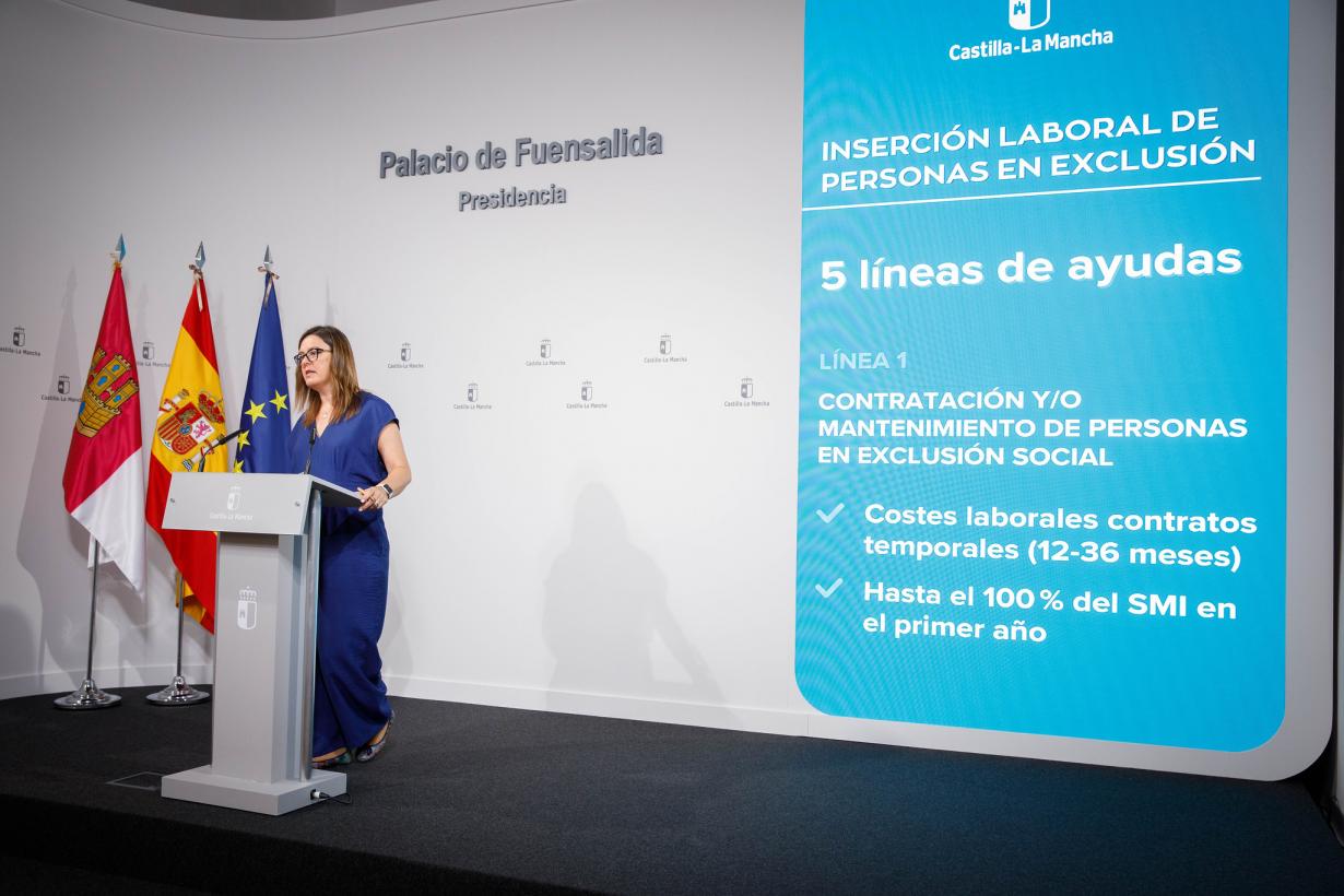 Castilla-La Mancha apuesta por la inclusión social apoyando el empleo en empresas de inserción