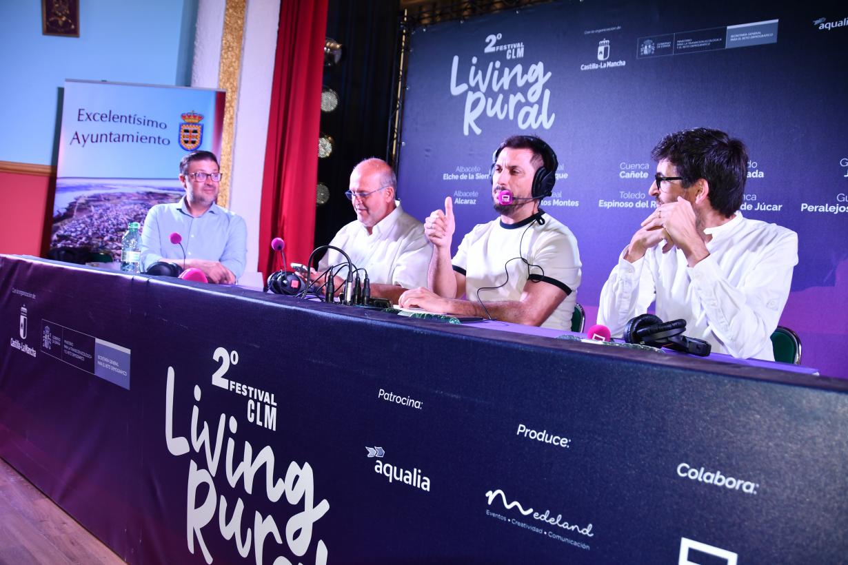 El festival itinerante ‘Living Rural’ ha llegado hoy a Valverde de Júcar