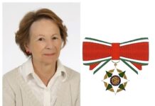 La profesora Manuela Sáez González experta mundial en la Casa de Lemos condecorada por el Gobierno italiano con la Orden de la Estrella