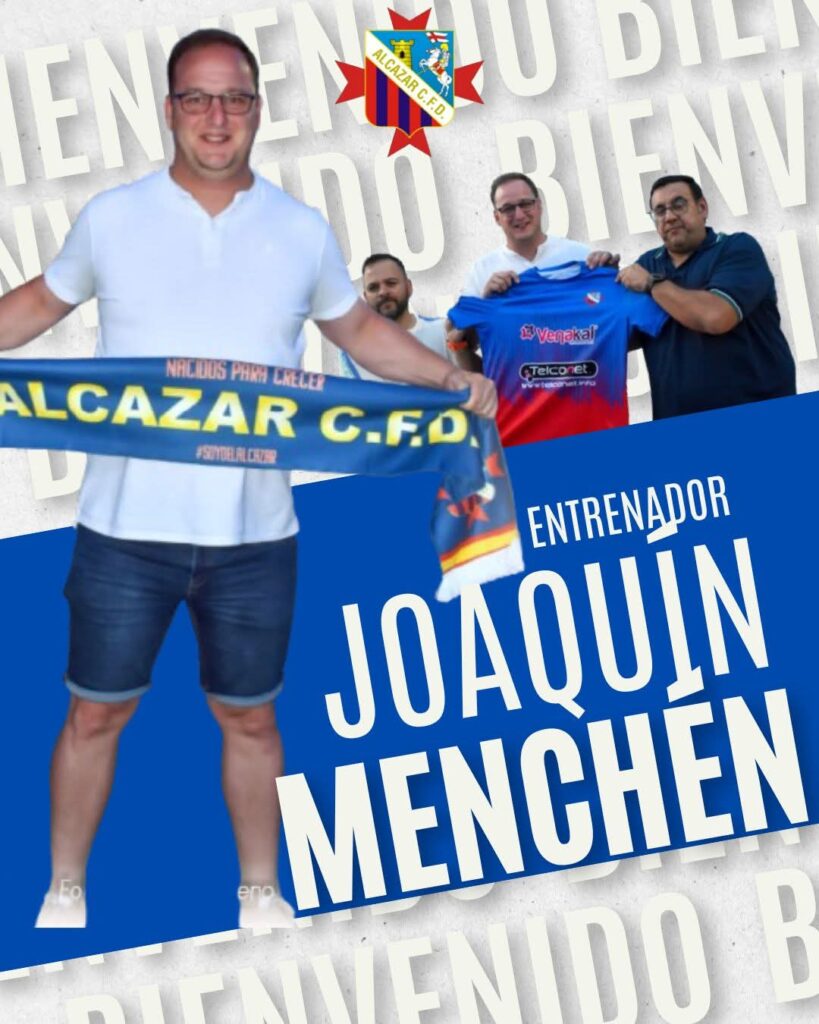 menchen nuevo entrenador club futbol alcazar 2