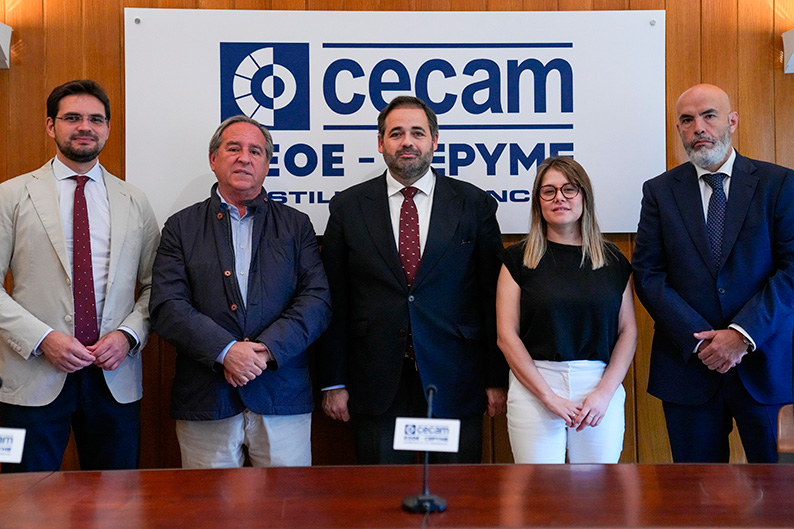 Núñez comparte con CECAM la “necesidad” de que en Castilla-La Mancha se ponga en marcha una propuesta “ambiciosa y valiente” bajada de impuestos