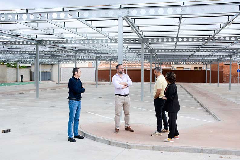 A punto de entrar en servicio el parking disuasorio de la avenida Juan Carlos I de Tomelloso