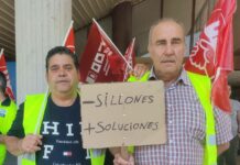 Nueva jornada de paro en el transporte sanitario de CLM con un 100% de seguimiento