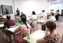 La Junta cifra en un 70,47 por ciento la participación en la primera prueba del proceso de oposición de Enseñanzas Medias de 2025