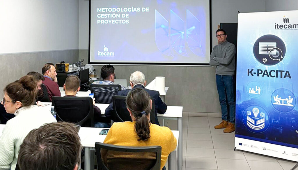 El proyecto K-PACITA de Itecam forma a 400 personas para mejorar la capacitación del sector productivo regional