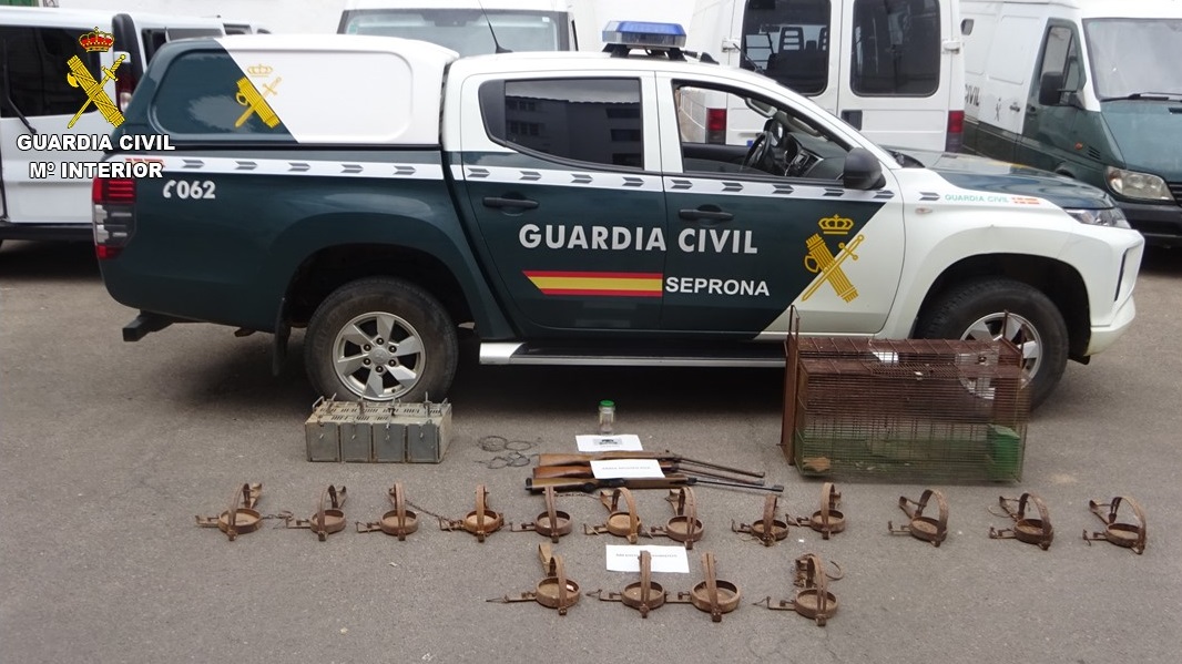 SEPRONA lleva a cabo un operativo contra el uso de venenos en el medio natural y otros medios de caza prohibidos