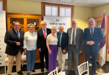 Sonia González elogia la trayectoria de la ONG “World Central Kitchen” y del cocinero español José Andrés en los premios humanitarios de “Tertulia XV” de Manzanares