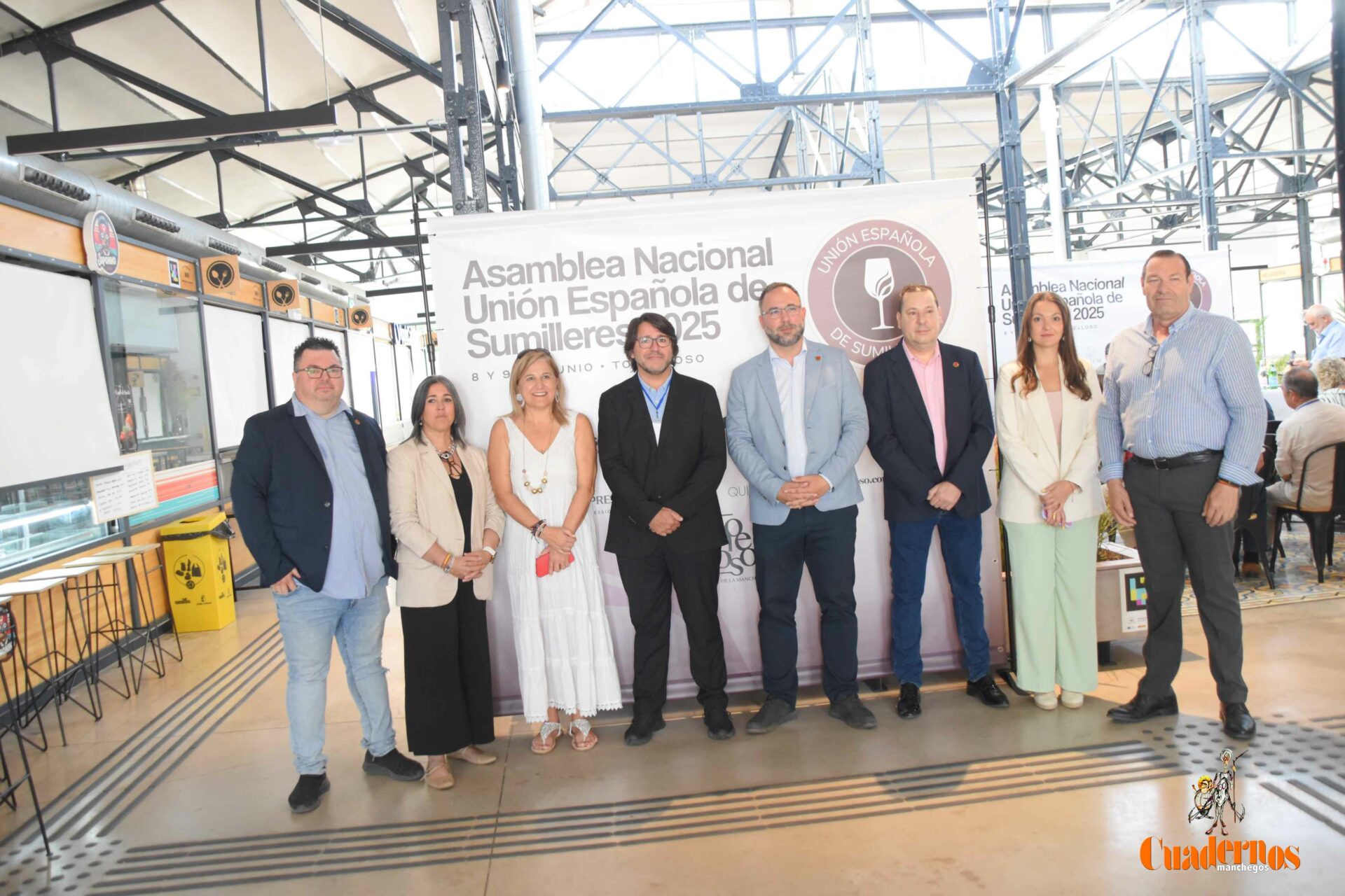 El Mercado de Abastos de Tomelloso, sede de la Asamblea Nacional de la Unión de Sumilleres de España