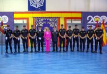 Milagros Tolón rinde homenaje a las víctimas del terrorismo en la Policía Nacional y reafirma el compromiso del Gobierno con su memoria