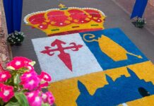 Villanueva de la Fuente celebra un Corpus Christi tradicional, familiar y seña de identidad